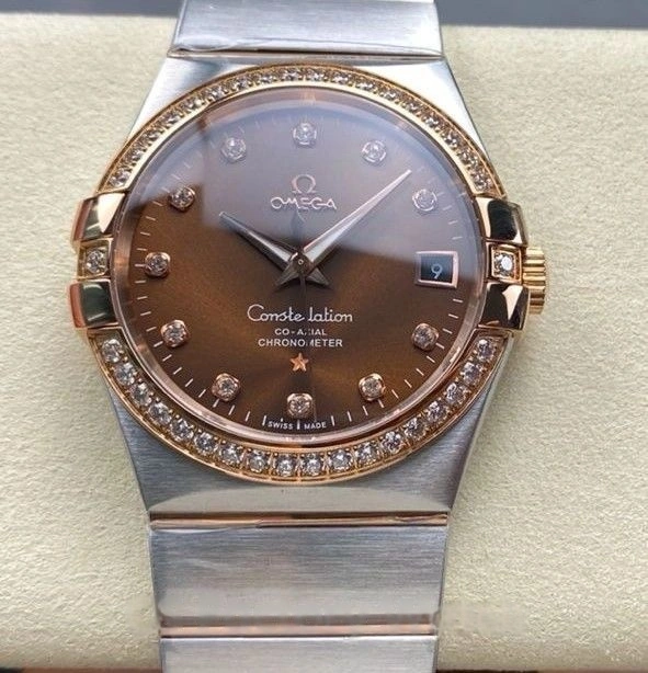 M+ Factory Omega Constellation 123.25.38.21.63.001 1:1 Best Edition Replica Watch